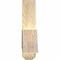 Ekena Millwork Eugene Rough Sawn Timber Gable Bracket, Douglas Fir, 72"W x 15"H x 4"D x 6"F, 5/12 Pitch GBW072X15X0406EUG00RDF - alternate 5